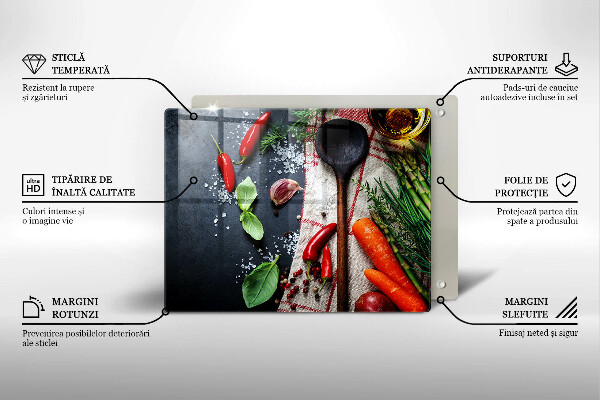 Vidro para placas de indução Comida de cozinha