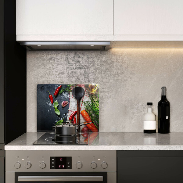 Vidro para placas de indução Comida de cozinha