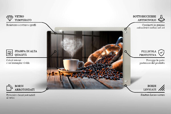 Revestimentos de parede a gás Uma xícara de café e um coração