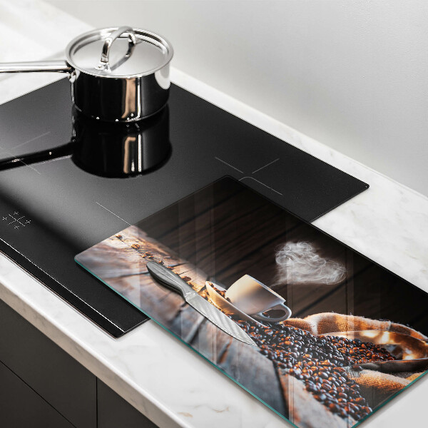 Revestimentos de parede a gás Uma xícara de café e um coração