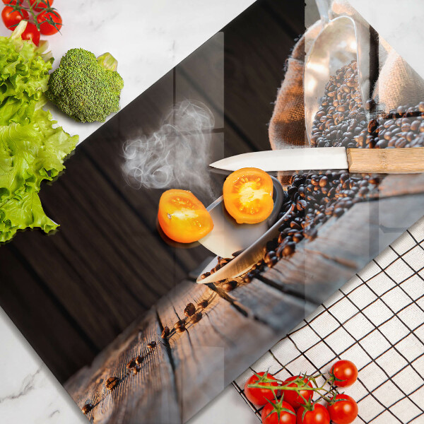 Revestimentos de parede a gás Uma xícara de café e um coração