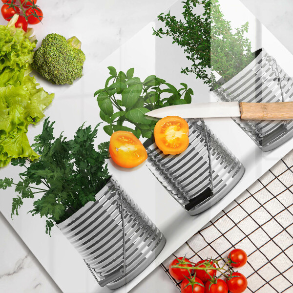 Vidro para placas de indução Vasos de ervas e plantas