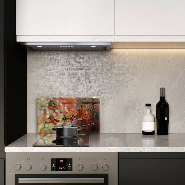 Vidro para placas de indução Dente-de-leão molhado