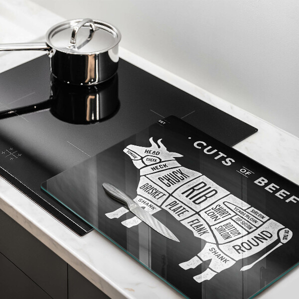 Cobertura de indução Carne de vaca