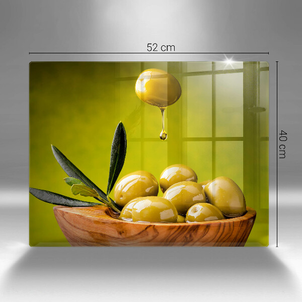 Vidro para placas de indução Azeitonas saborosas