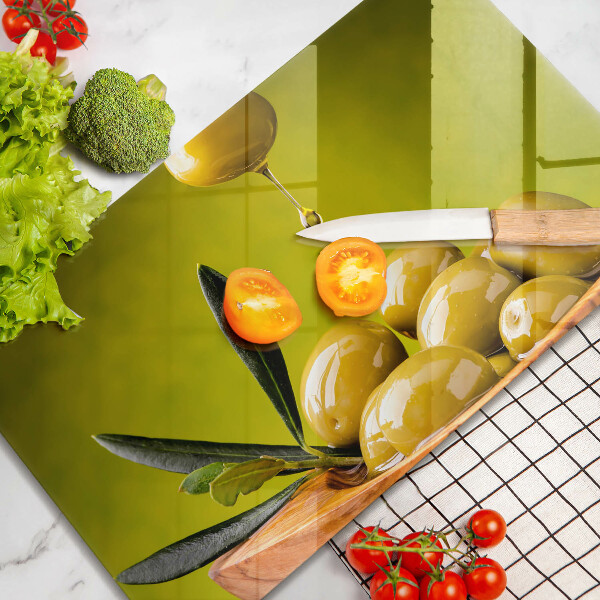 Vidro para placas de indução Azeitonas saborosas