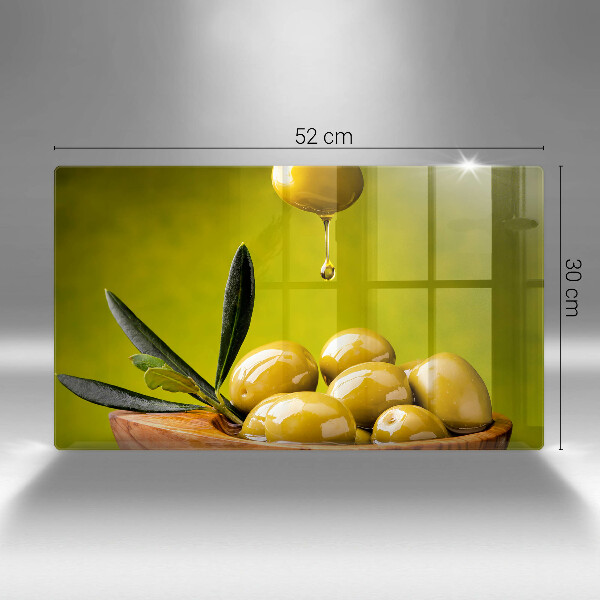 Vidro para placas de indução Azeitonas saborosas