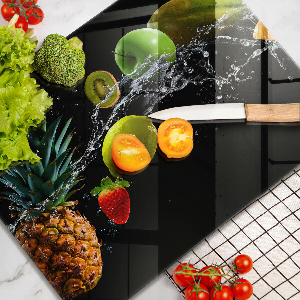 Cobertura de indução Fruta na água