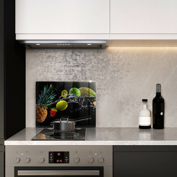 Cobertura de indução Fruta na água