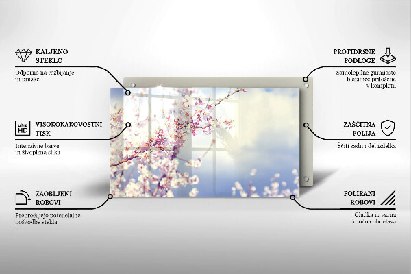 Cobertura de indução Árvore florida