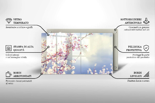 Cobertura de indução Árvore florida