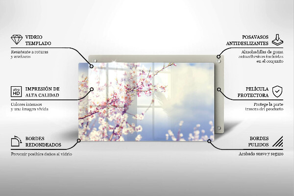 Cobertura de indução Árvore florida