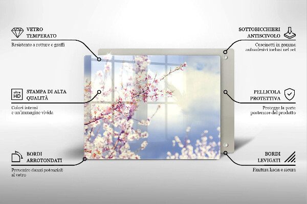 Cobertura de indução Árvore florida