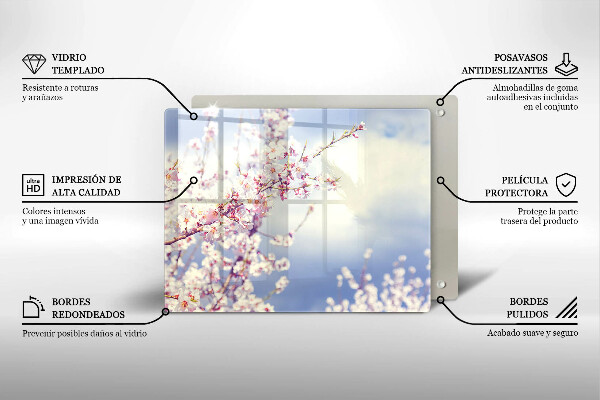 Cobertura de indução Árvore florida