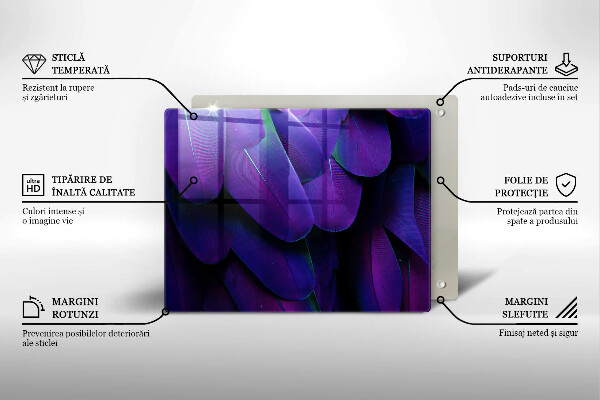 Cobertura de indução Penas de neon