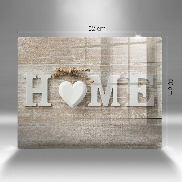 Vidro para placas de indução Placas e o sinal Home