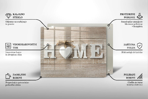 Vidro para placas de indução Placas e o sinal Home