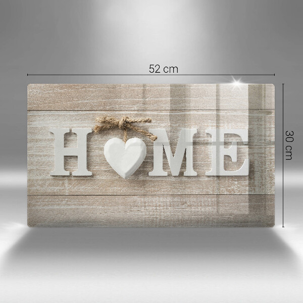 Vidro para placas de indução Placas e o sinal Home