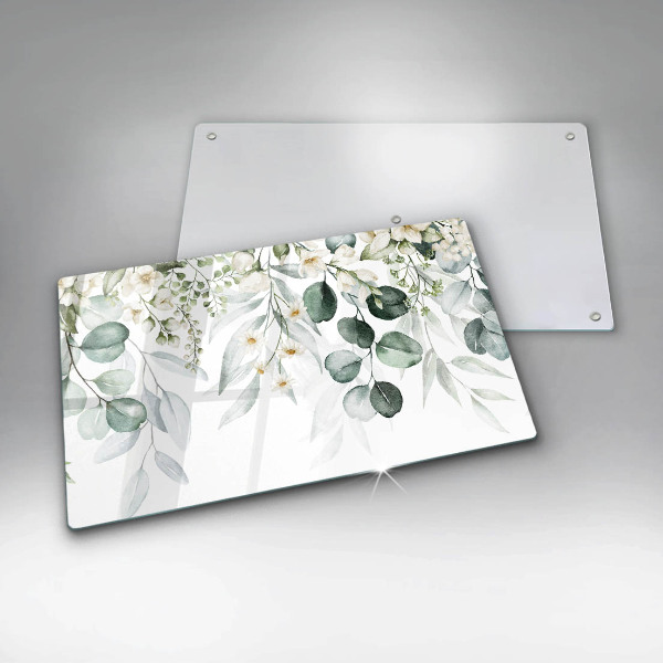 Cobertura de indução Plantas em aquarela