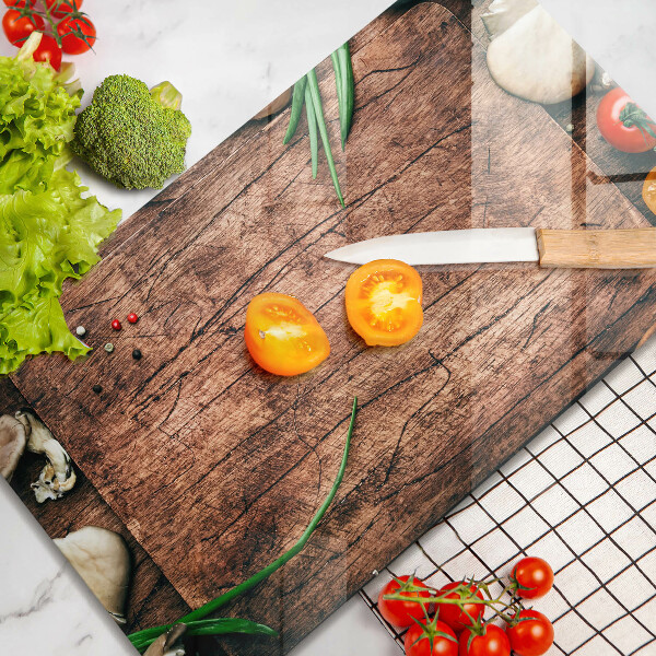 Tampa de parede do fogão a gás Tábua de cozinha de madeira