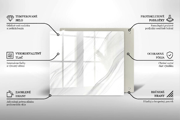 Tábua protetora Mármore delicado