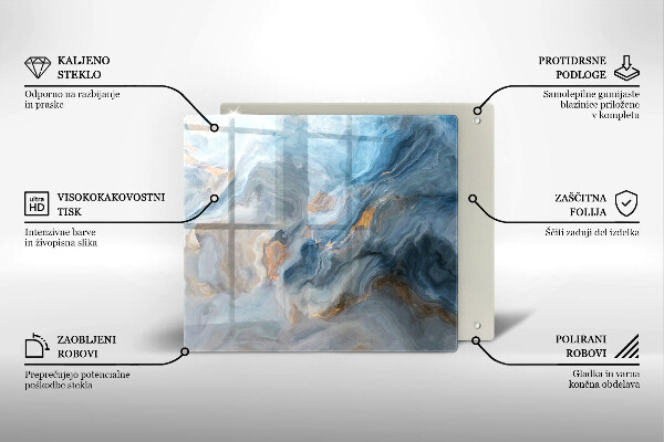 Tábua protetora Textura de mármore