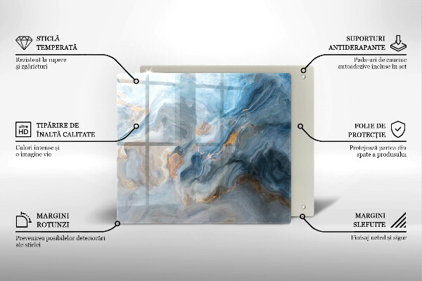 Tábua protetora Textura de mármore