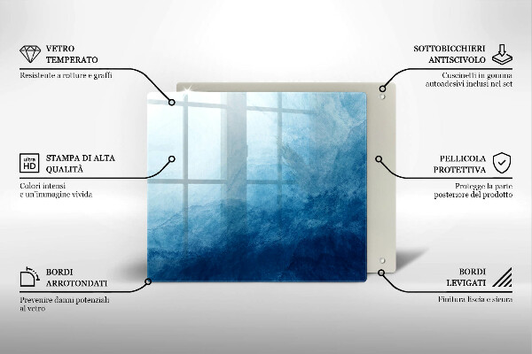 Tábua protetora Fundo abstrato