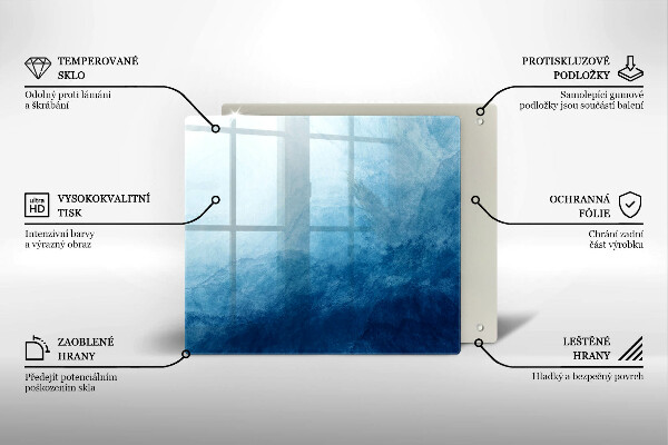 Tábua protetora Fundo abstrato