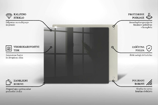 Tábua protetora Cor cinza