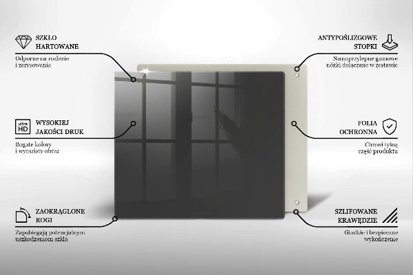 Tábua protetora Cor cinza