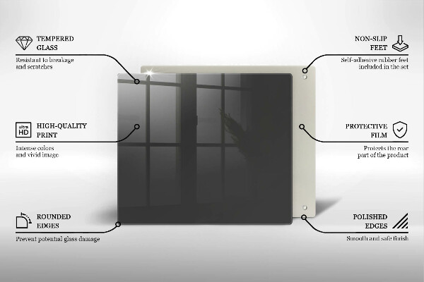 Tábua protetora Cor cinza