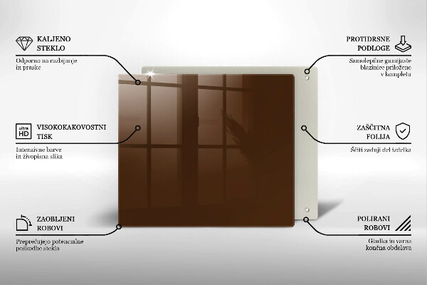 Tábua protetora Cor marrom