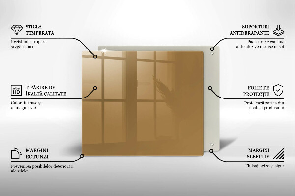 Protetor placa indução Cor bege