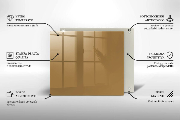 Protetor placa indução Cor bege
