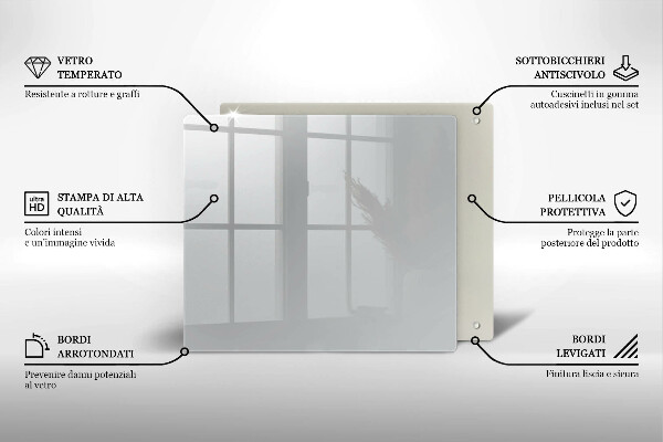 Tábua protetora Cor cinza