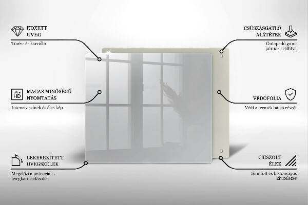 Tábua protetora Cor cinza