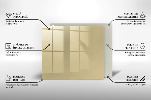 Protetor placa de indução Cor bege