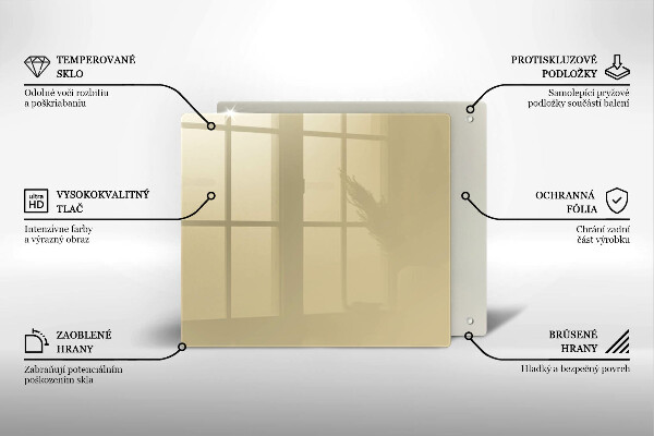 Protetor placa de indução Cor bege