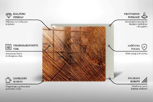 Protetor placa indução Estrutura de madeira