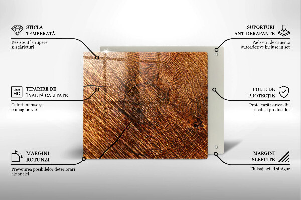 Protetor placa indução Estrutura de madeira