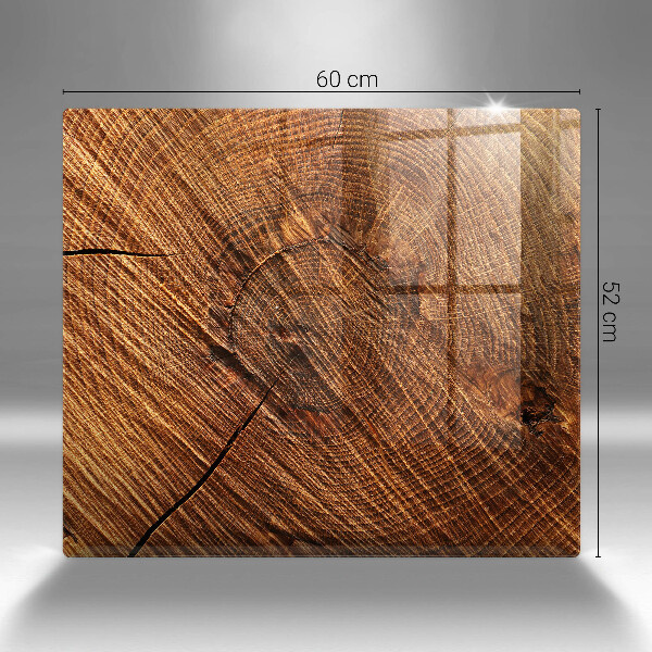 Protetor placa indução Estrutura de madeira