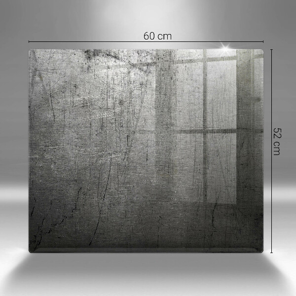 Protetor placa indução Textura metálica