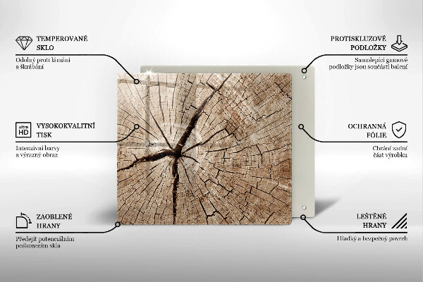 Tábua protetora Seção transversal de uma árvore