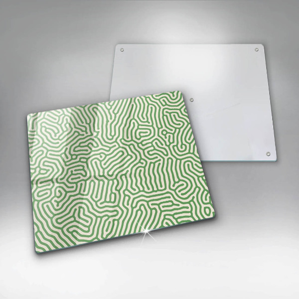 Protetor placa de indução Linhas abstratas