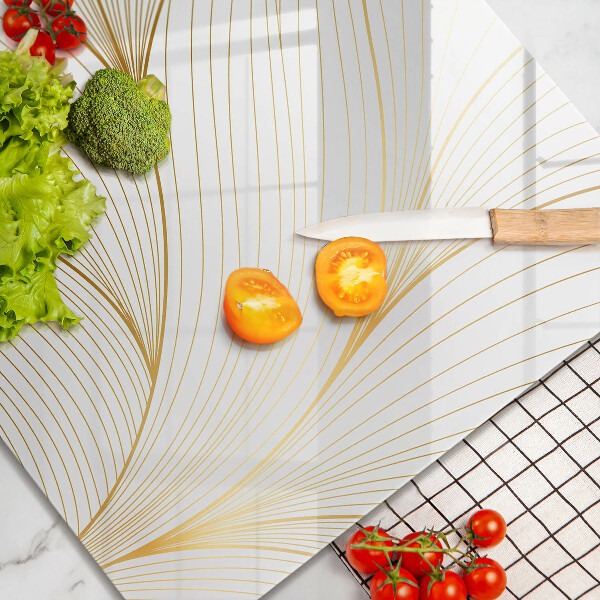 Protetor placa indução Padrão de linha moderno