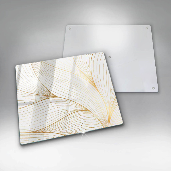 Protetor placa indução Padrão de linha moderno