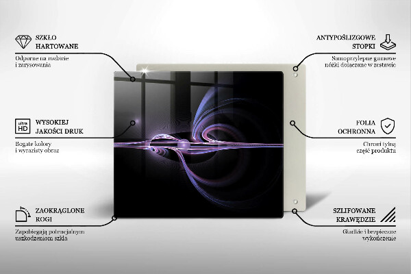 Tábua protetora Abstração moderna