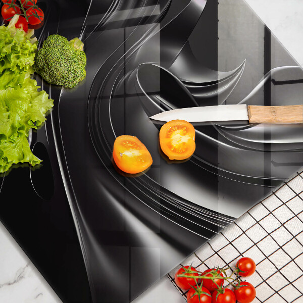 Tábua protetora Abstração massa negra