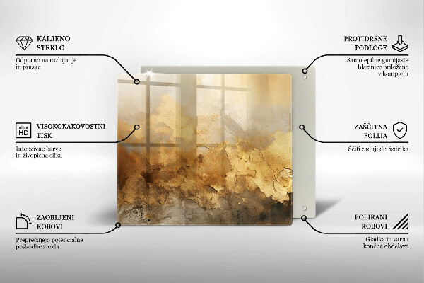 Protetor placa de indução Textura rica
